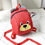 Dětský batoh - medvěd, batoh s medvědím vzorem - různé barvy - Red