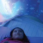 Dětský stan nad postel pro klidné sny - Led-light