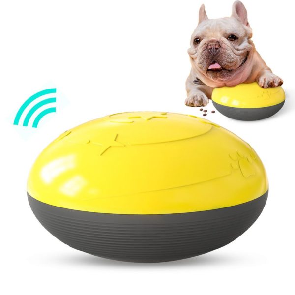 Legrační hračka pro psy s pamlsky - Yellow, 15cm
