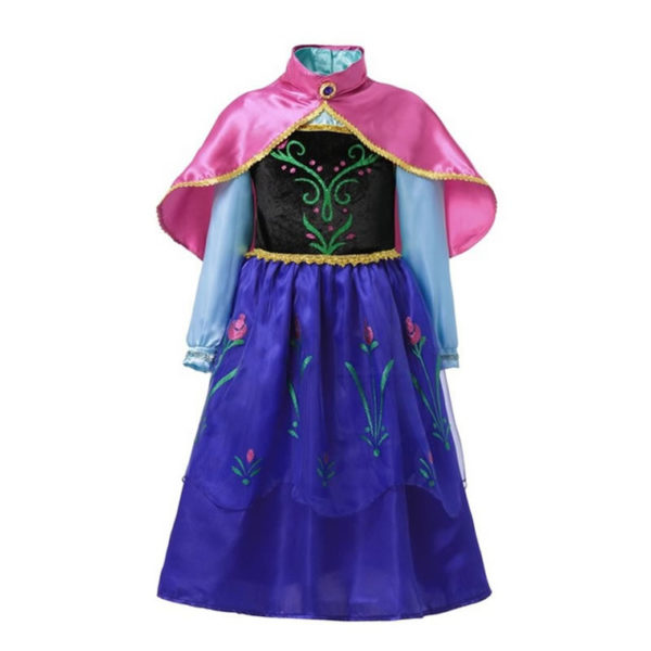 Dětský kostým Princezna - 9let, Elsa-dress-a