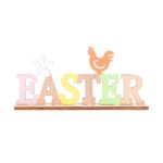 Dřevěná závěsná velikonoční dekorace - Easter-ornament