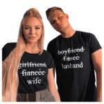 Párová trička Wife a Husband - Gray, Xxxl
