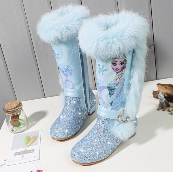 Dětská zimní obuv Elza - Blue, 37