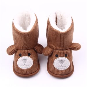 Dětské zimní botičky s medvídkem