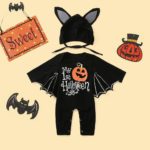 Roztomilý hallowenský kostým pro děti - Black, 18m