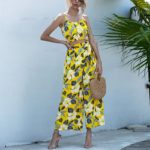 Dámský letní stylový set Adriana - kolekce 2021 - Yellow, Xl