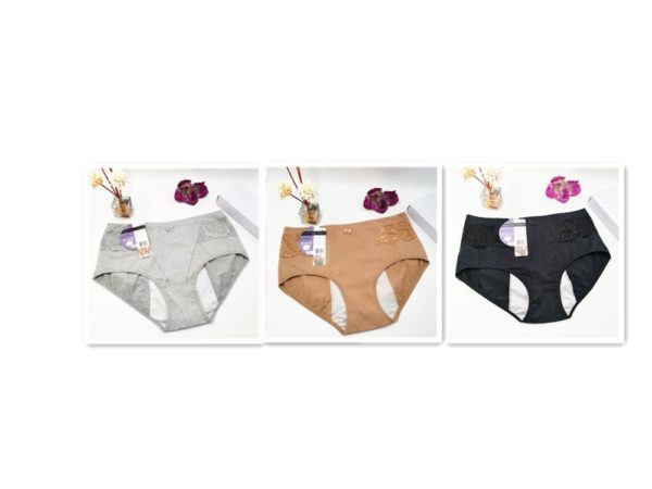 Dámské módní menstruační kalhotky Hally - 3ks - Combination-3, 3xl, 3