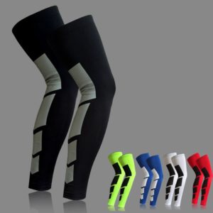 Elastické basketbalové návleky na nohy s funkcí komprese