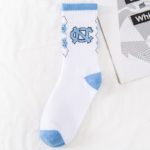 Dámské bavlněné vysoké ponožky - Lw1241, 35-40