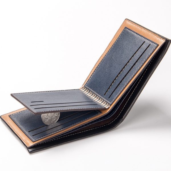Pánská luxusní kožená peněženka - Darkbrown