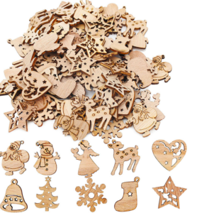 Dřevěné vánoční ozdoby - Wooden-pendant-3