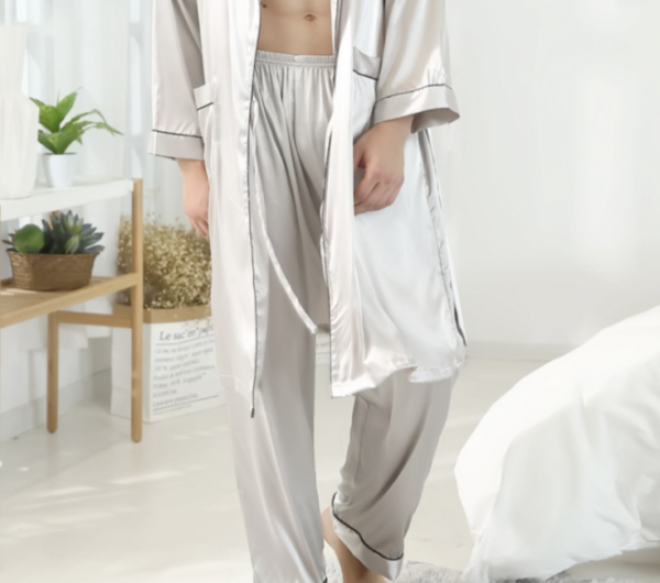 Pánské spací letní kalhoty PLUS SIZE - 11, Xxl