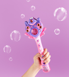 Dětská kouzelná hůlka na mýdlové bublinky