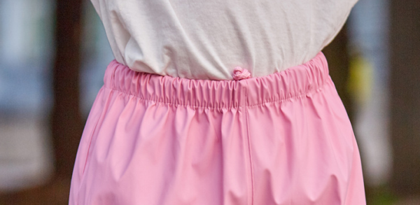 Dětské prodyšné nepromokavé kalhoty - unisex - Pink-pants, 10-let