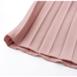 Dámské společenské elegantní růžové šaty se skládanou sukní - Ruzova, L