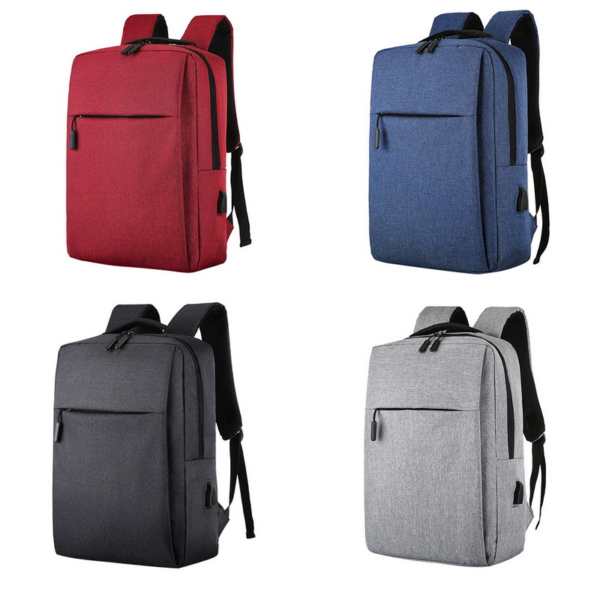 Pánský trendy cestovní batoh vhodný na přepravu notebooku - Grey