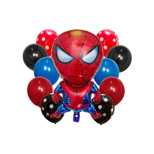 Velký marvel set nafukovacích balónků 9 ks - Iron-man