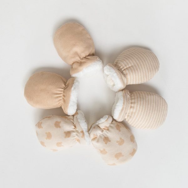 Zimní kojenecké rukavičky - 6, 0-3-mesicu