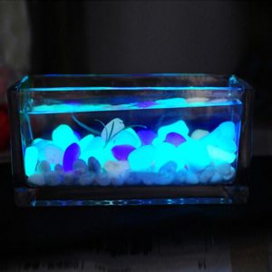 Svítící fosforové dekorativní kamínky do akvária / květináče
