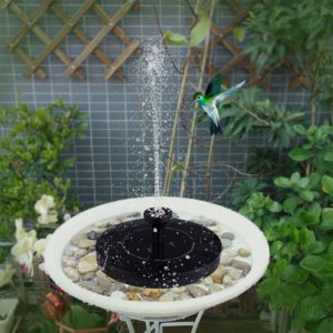 Solární fontána na zahradu