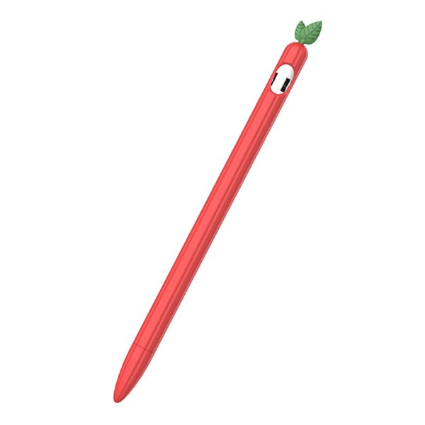 Univerzální barevné pouzdro s lístečky pro Apple tužku - Fialova-1