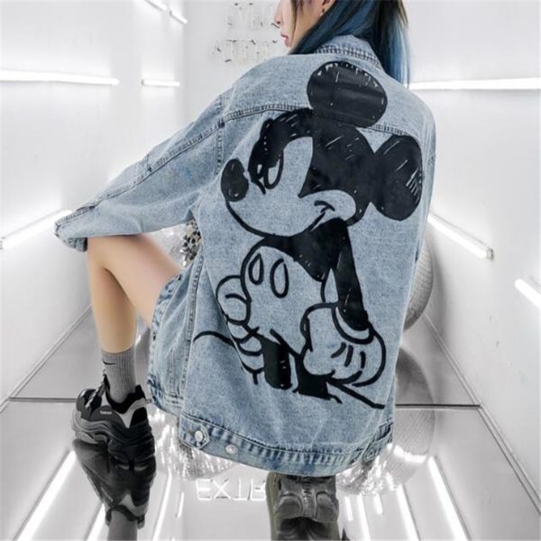 Dámská džínová bunda Disney - Mickey Mouse