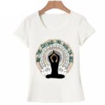 Dámské jednoduché tričko s tématem jógy, meditace a vnitřního klidu - 7, Xl