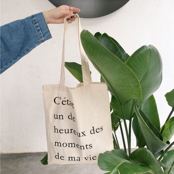 Grafická látková nákupní taška Van Gogh - STOP IGELITKÁM! - Varianta-10
