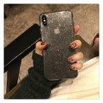 Luxusní třpytkaté kryty na iPhone - Cerny, Iphone-2020