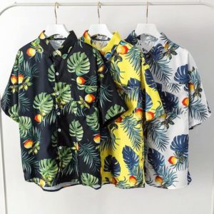 Pánská plážová košile v havajském stylu