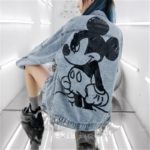 Dámská džínová bunda Disney - Mickey Mouse - Xl