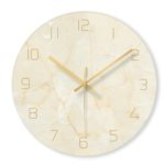 Kreativní kulaté nástěnné hodiny v originálním designu - Style-1, 30-cm