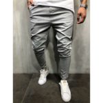 Pánské stylové kalhoty Malvil - Khaki, Xxxl