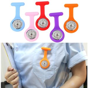 Kapesní silikonové závěsné hodinky pro zdravotníky