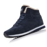 Pánské stylové zimní kotníkové boty - Blue, 47