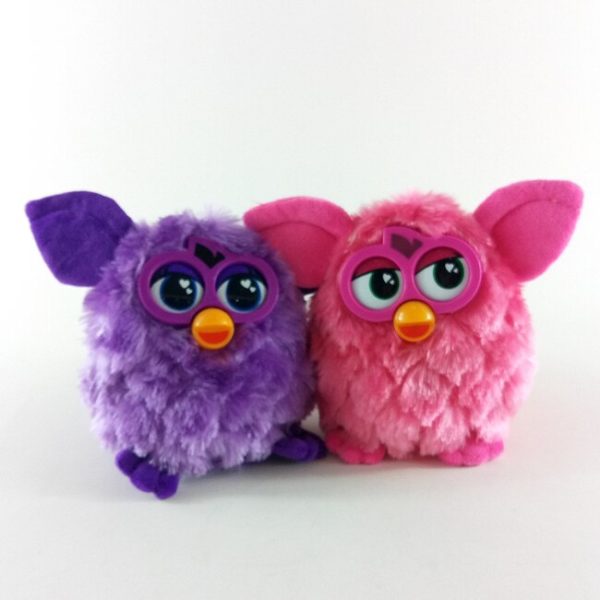 Interaktivní roztomilý plyšový kamarád Furby - Purple