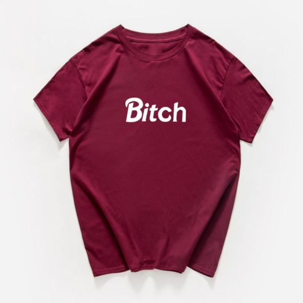 Vtipné tričko s nápisem Bitch - Vinove, Xxl
