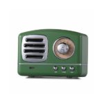 Bezdrátový stylový retro mini reproduktor - více barev - Zelena