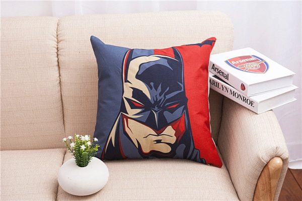 Marvel bavlněný potah na polštáře - Batman-logo