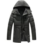 Pánská stylová zimní bunda Betts - Burgundy, 4xl