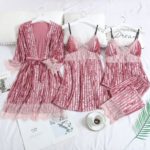 Dámský pyžamový set Manette - Pink-set-200003699, Xl
