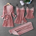 Dámský pyžamový set Manette - Pink-set-200003699, Xl