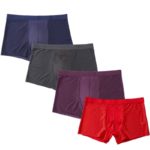 Pánské boxerky - sada čtyř kusů v různých barvách - Red, Xl