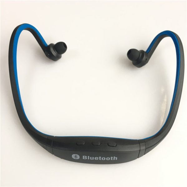 Stylové bezdrátové Bluetooth sluchátka - Cerna