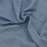 Dětská bavlněná zavinovací plena - Svetle-modra, 120x120cm