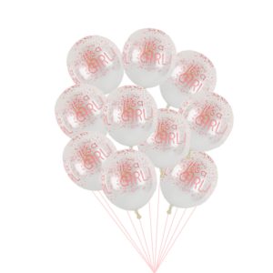 Set balónků na určení pohlaví miminka 10 ks