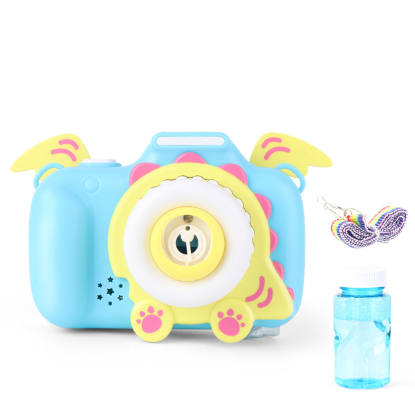 Dětský kouzelný fotoaparát na mýdlové bubliny - 8