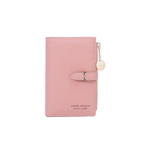 Luxusní dámská peněženka v různých barvách - Light-pink