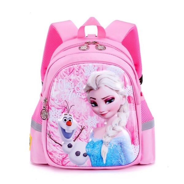 Dívčí školní batoh s krásným potiskem Elsy z Ledového království - 3