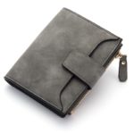Malá dámská koženková peněženka - Brown